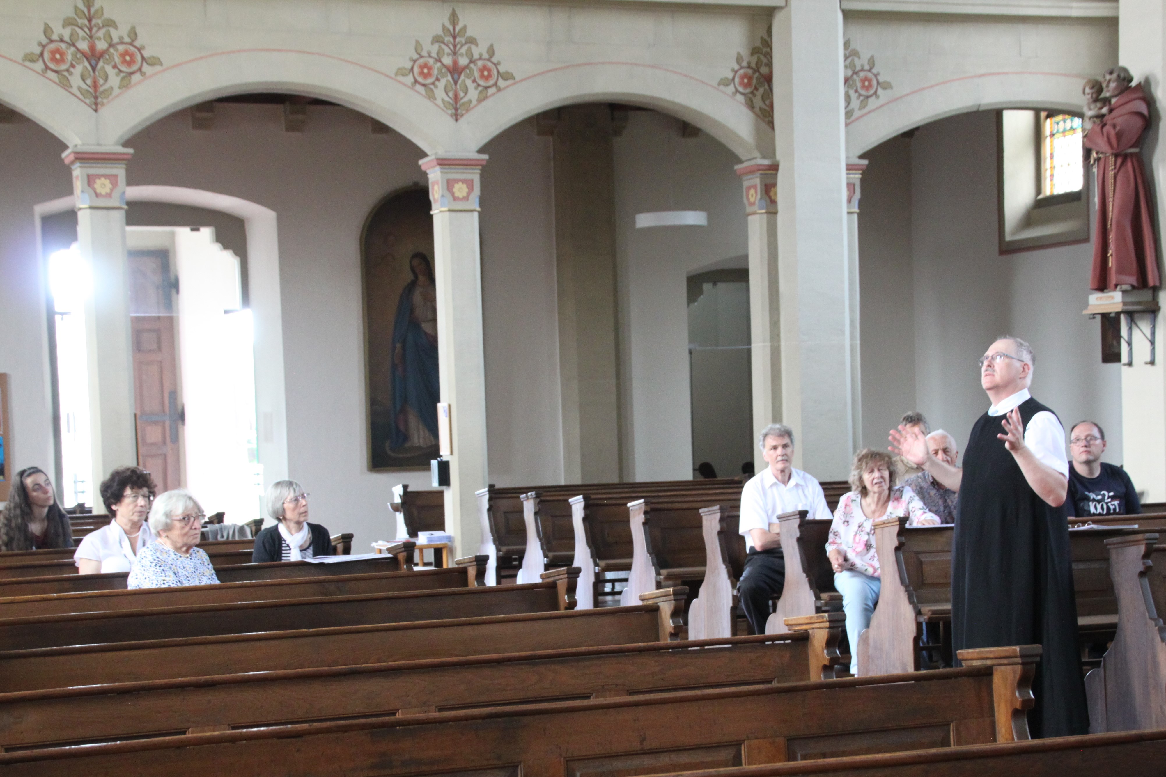Kirchenführung mit Elmar Friedenauer